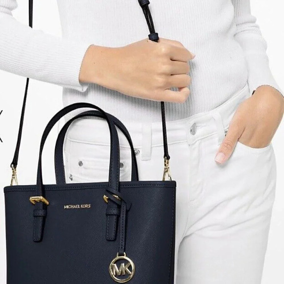 Michael Kors Jet Set Carryall Tote Extra Small Crossbody - Picture 9 of 9